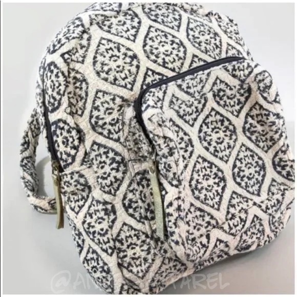 Beautiful Marquis Pattern Backpack, Handmade by:Ruggine, NEW✔️ - Picture 5 of 9